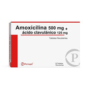 Amoxicilina + Ácido Clavulánico Tableta – Caja 10 un