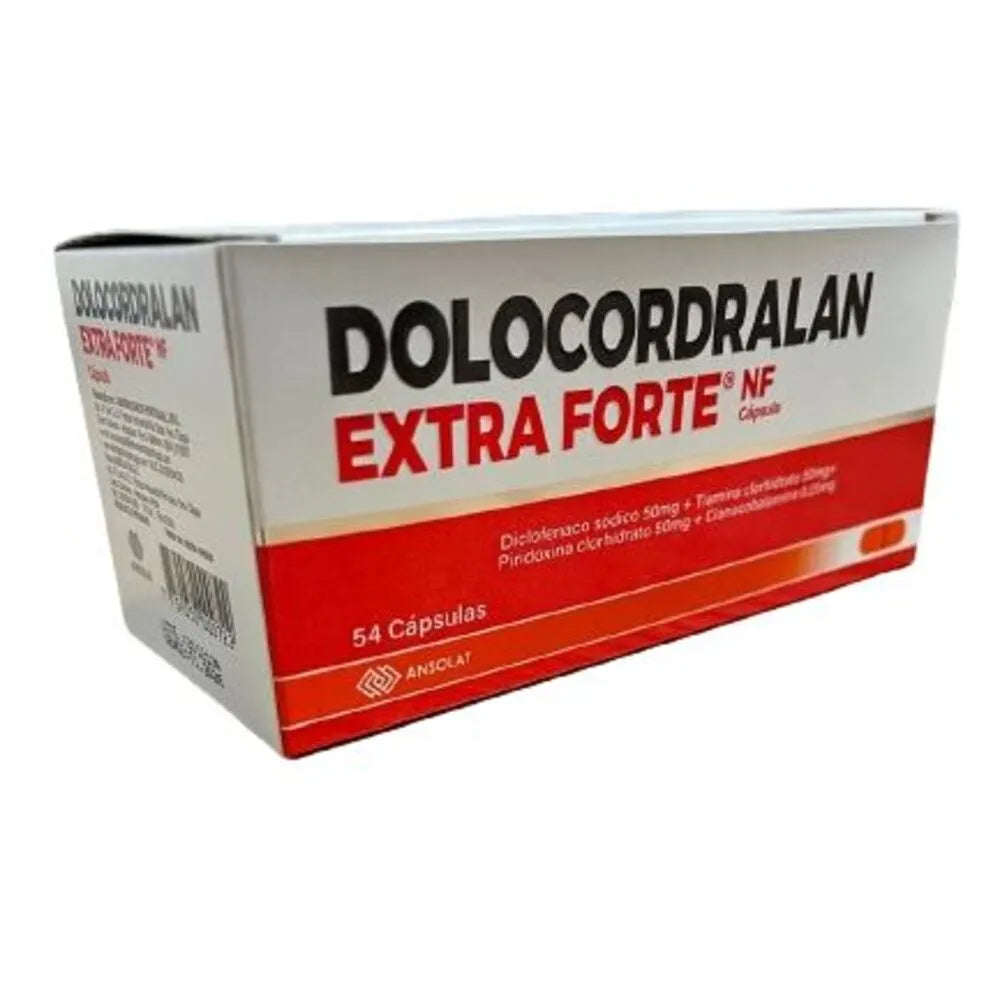 Dolocordralan Extra Forte NF Cápsulas - Caja 54