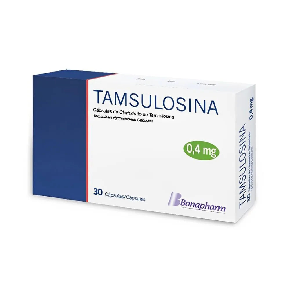 Tamsulosina 0.4 mg Cápsulas