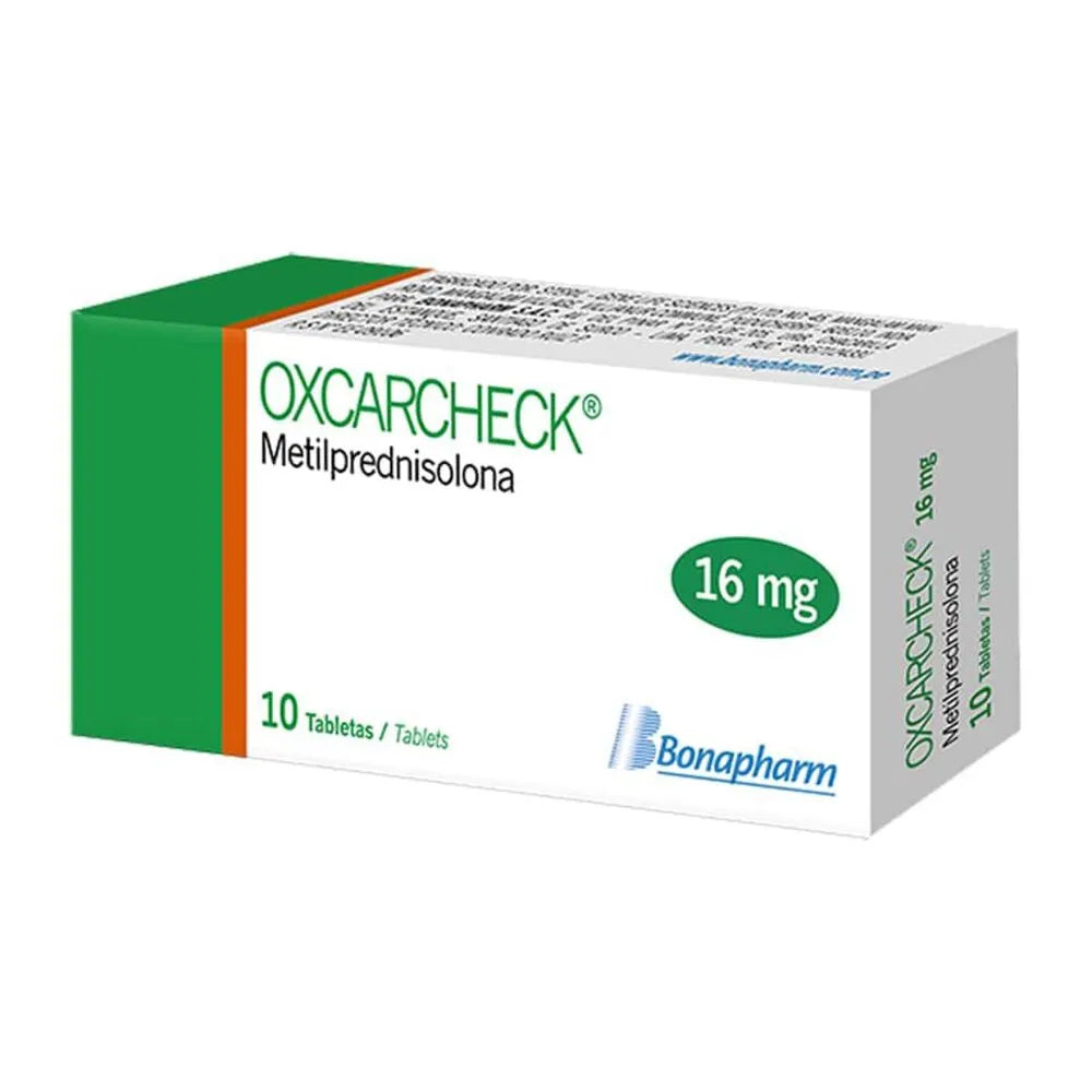 Oxcarcheck 16mg Tableta - Caja 10 und