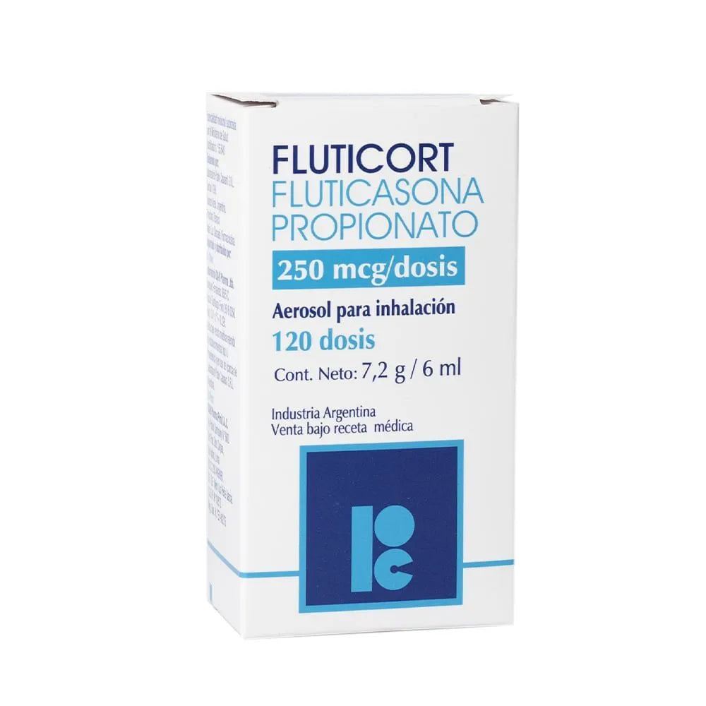 Fluticor 250 mcg Aerosol para inhalacion 120 dss