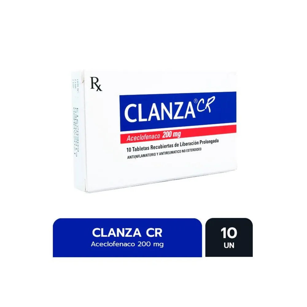 Clanza Cr 200mg Tableta Recubierta