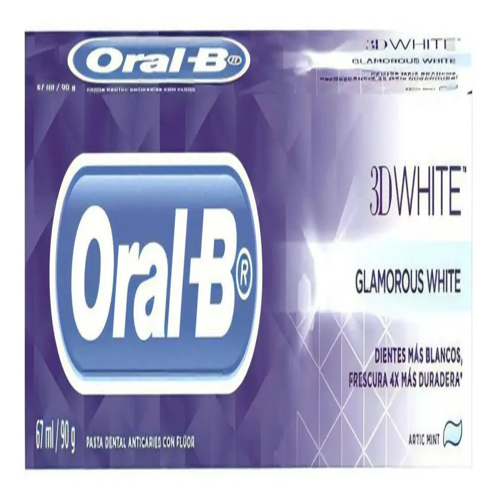Oral B Pasta Dental 3D White Glamorous White 67 ml