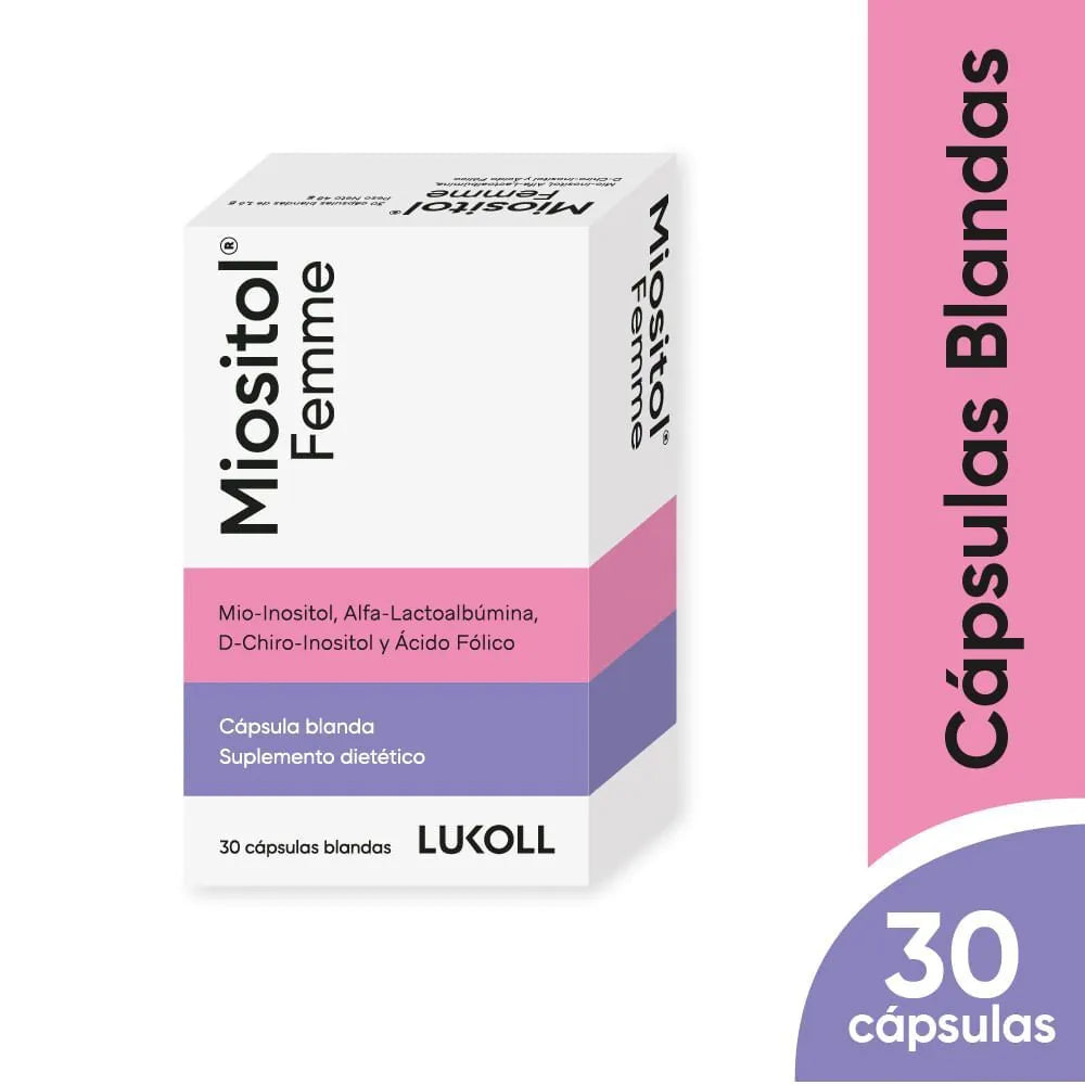 Miositol Femme Cápsulas Blandas