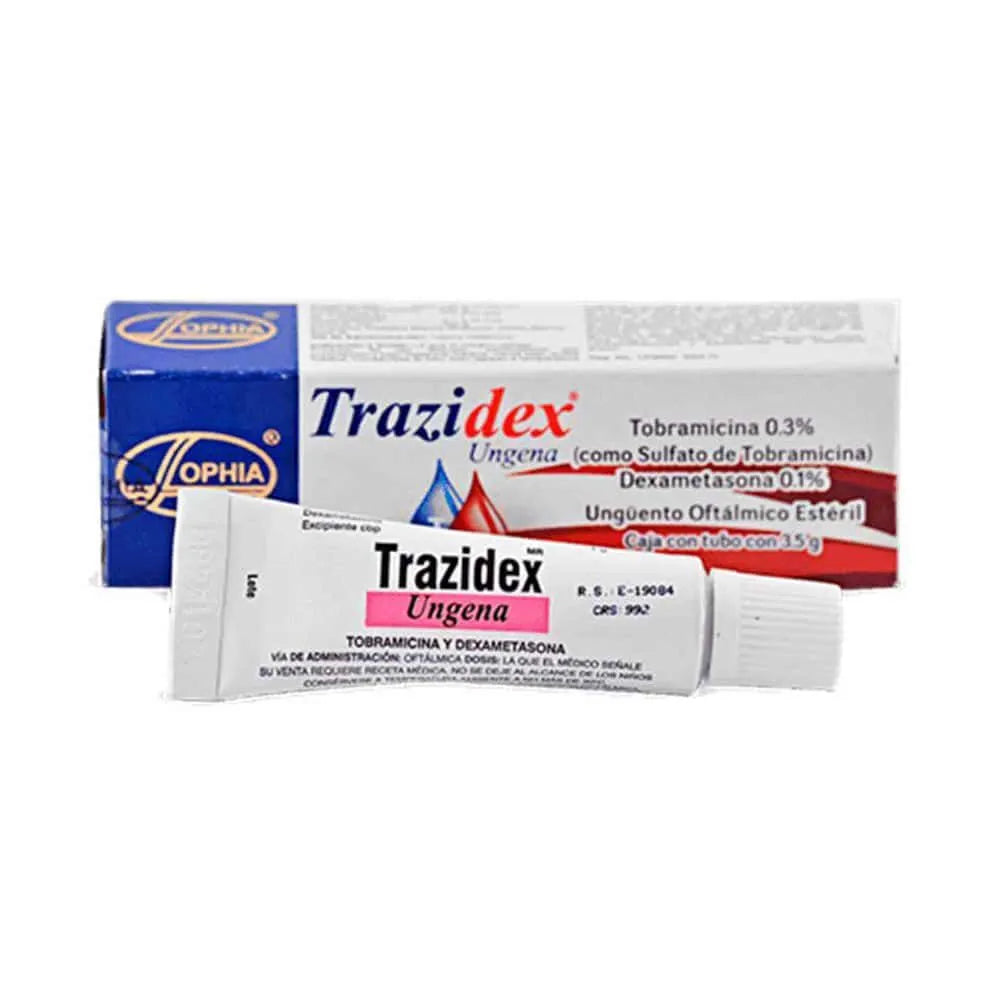 Trazidex Ungena Ungüento Oftálmico
