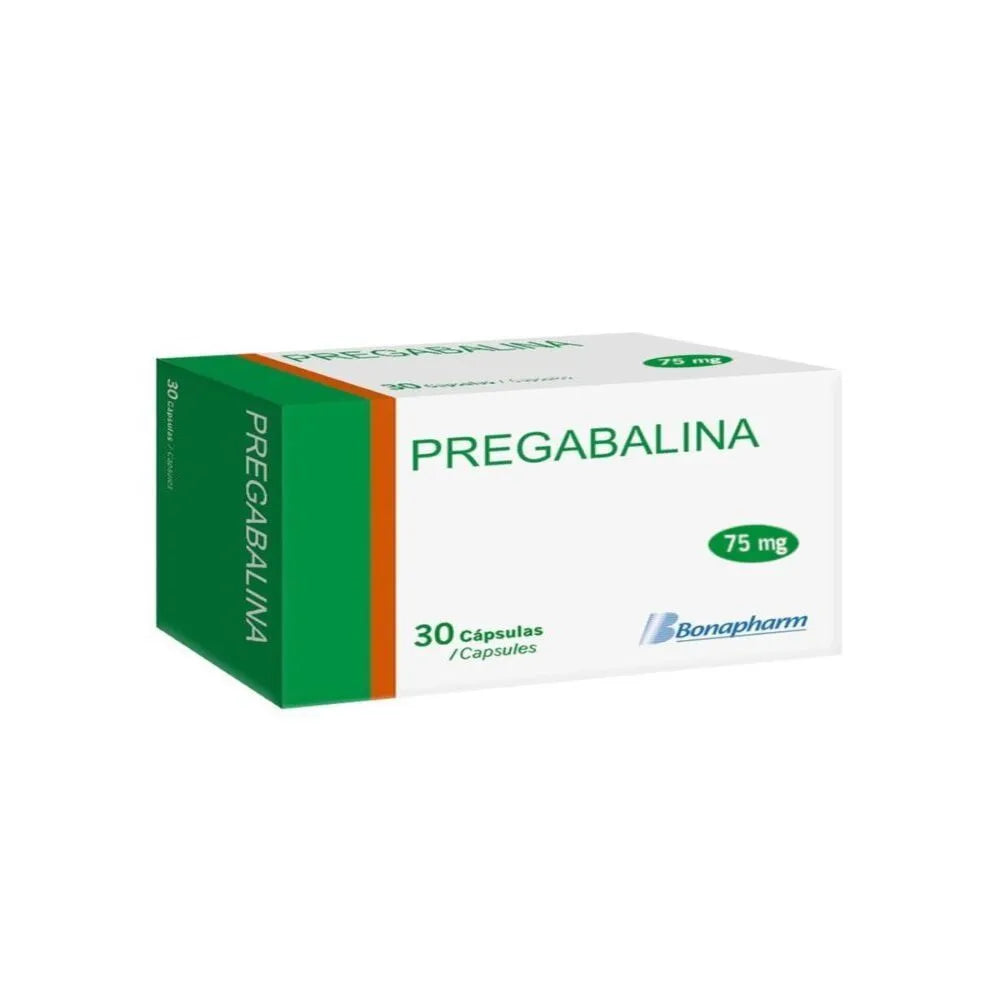 Pregabalina 75 mg Cápsulas