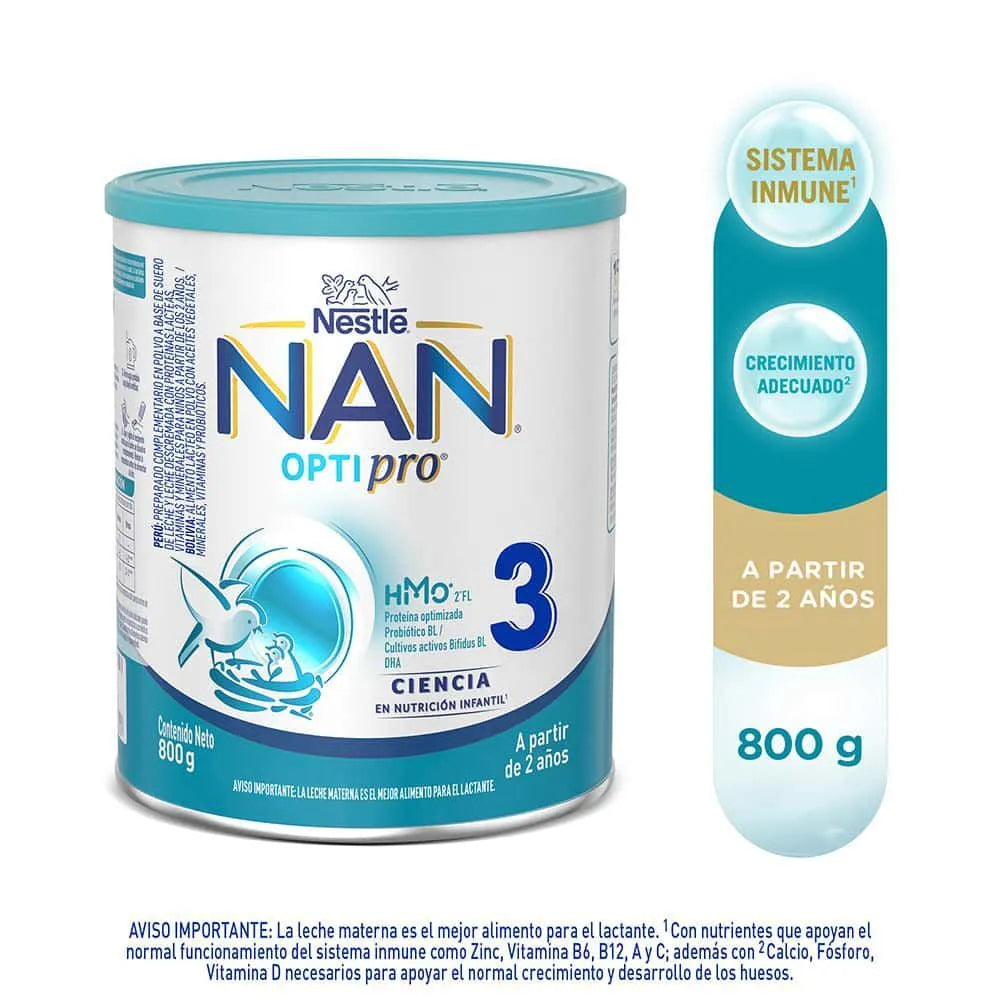 Nan 3 Optipro HMO x 800 gr
