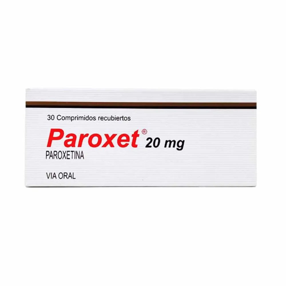 PAROXET 20MG x 30 COMP