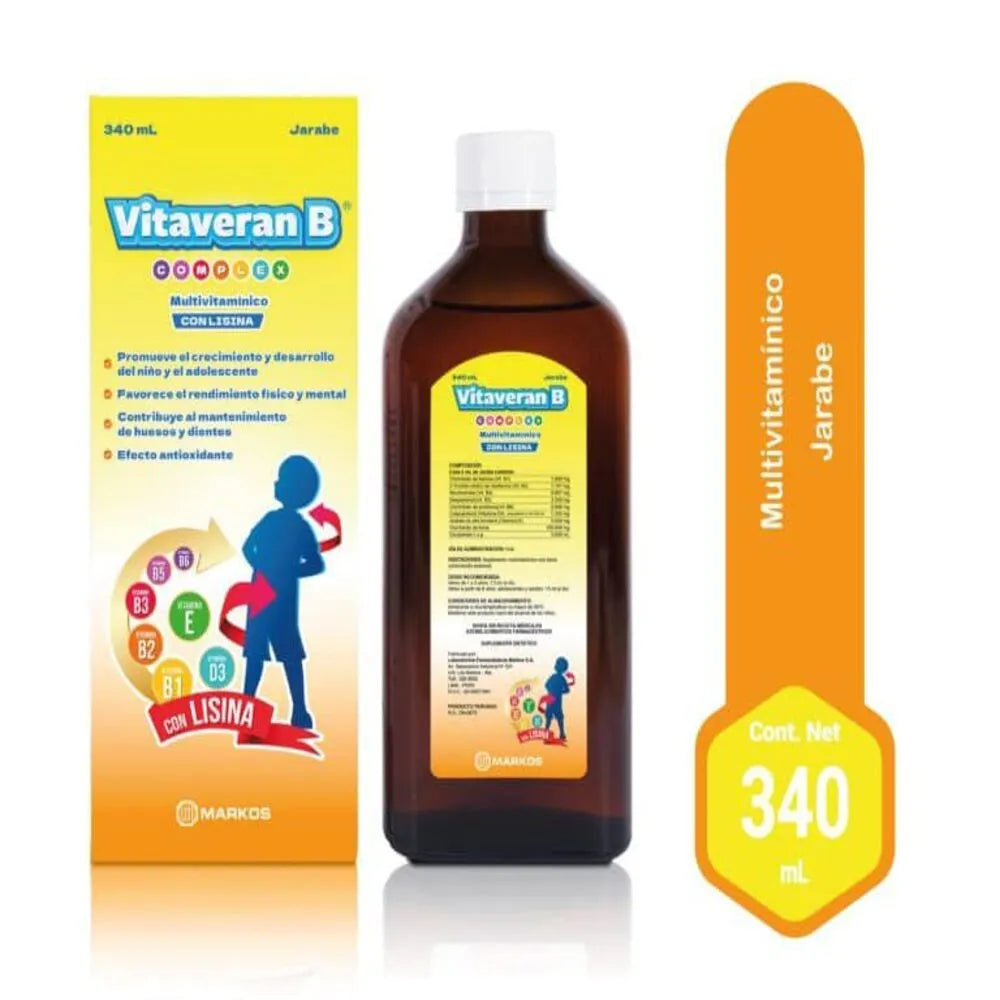 Vitaveran B Complex Jbe X 340ml
