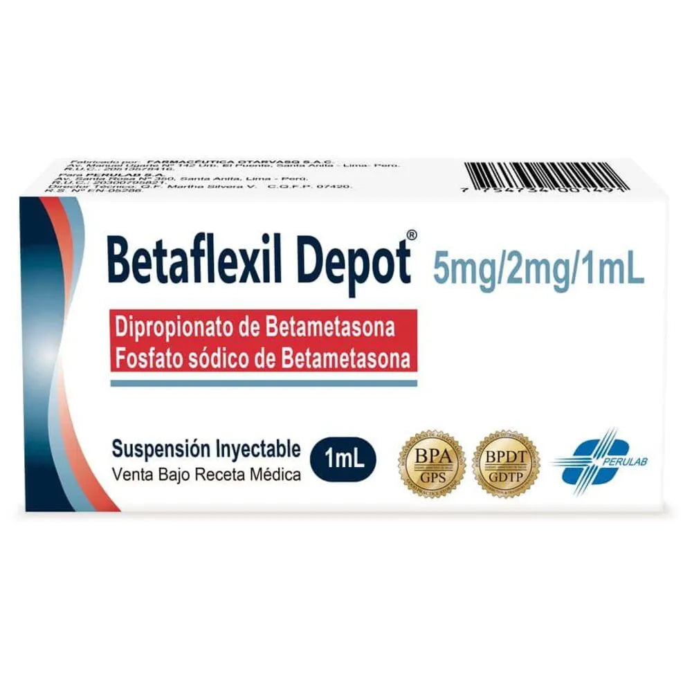 Betaflexil Depot 5mg/2mg/1ml Inyectable
