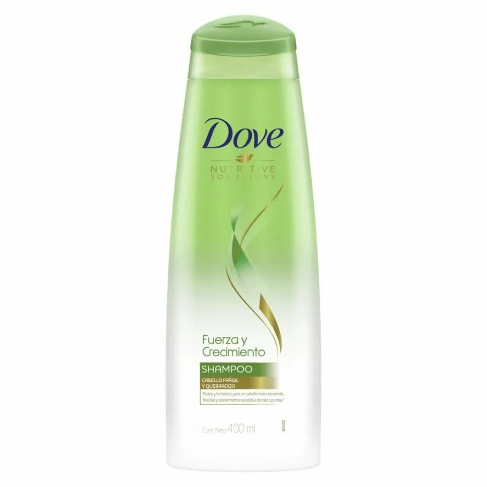 Shampoo Dove Fuerza Y Crecimiento – Frasco 400 ml