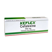 Keflex 500 Mg Tabletas Recubiertas