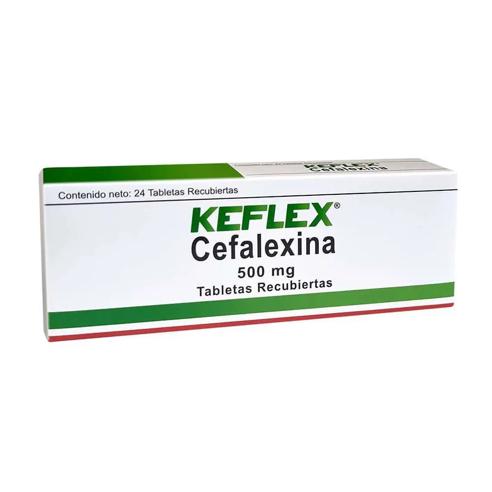 Keflex 500 Mg Tabletas Recubiertas