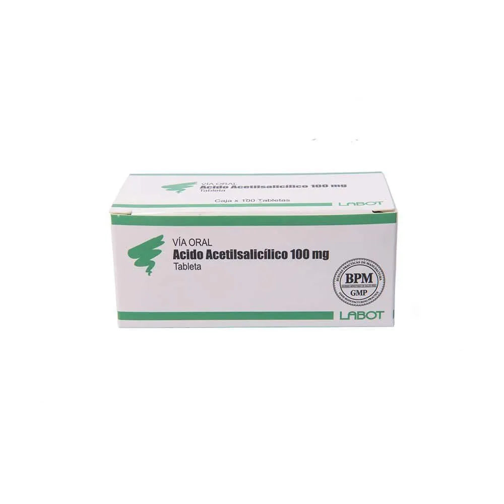 Acido acetilsalicílico 100mg Tableta