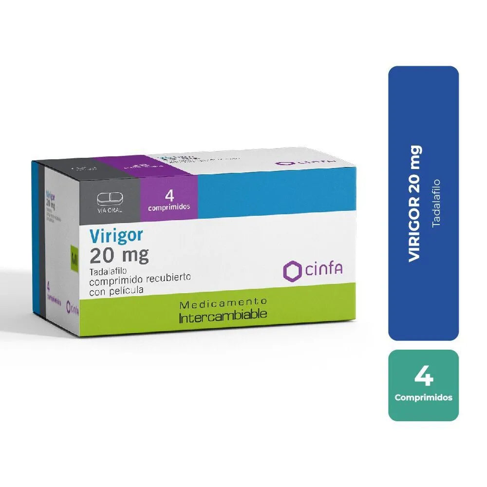 Virigor 20 Mg Comprimido Recubierto