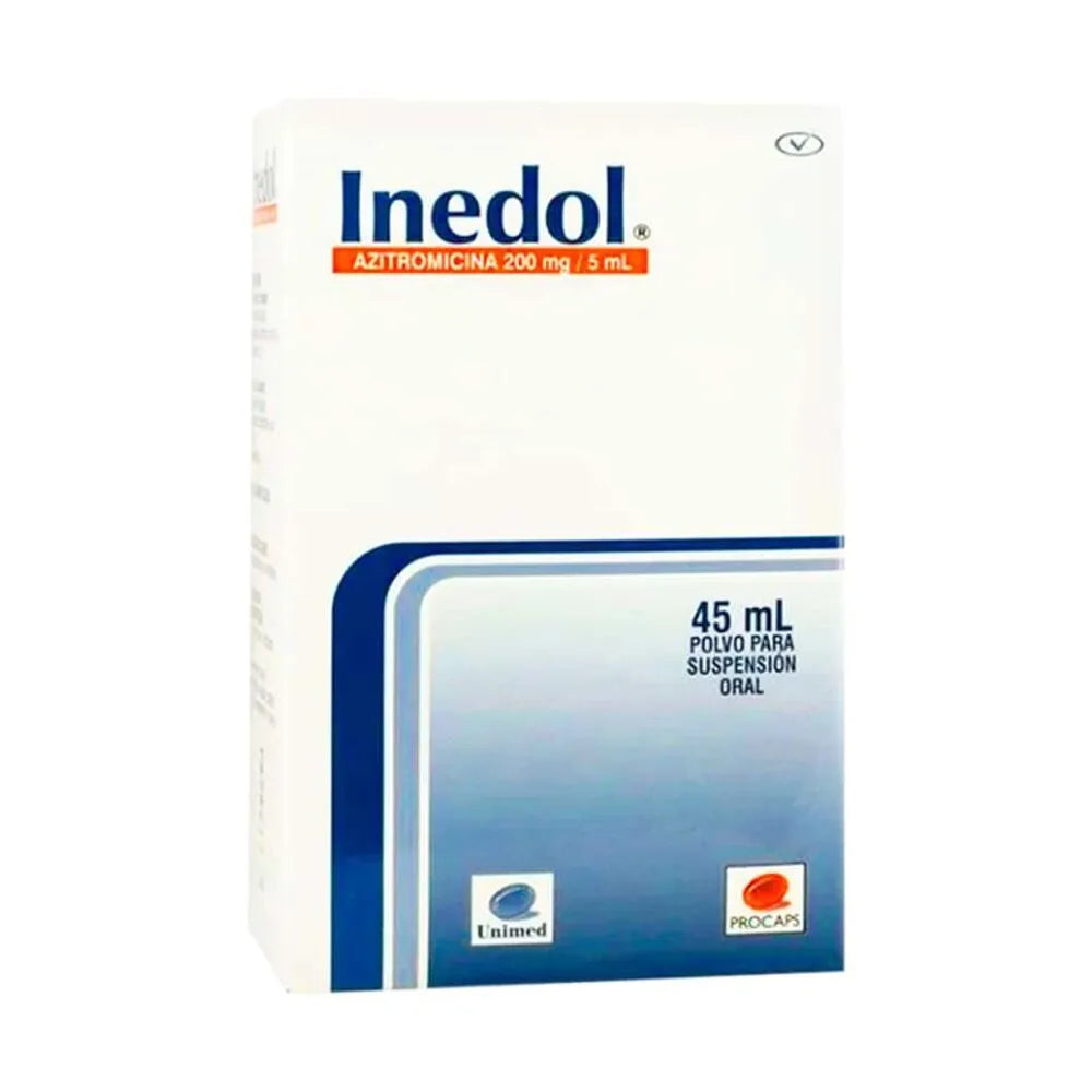 Inedol 200mg/5ml Polvo para suspensión oral