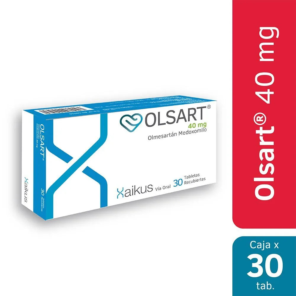 Olsart 40 mg tabletas recubiertas