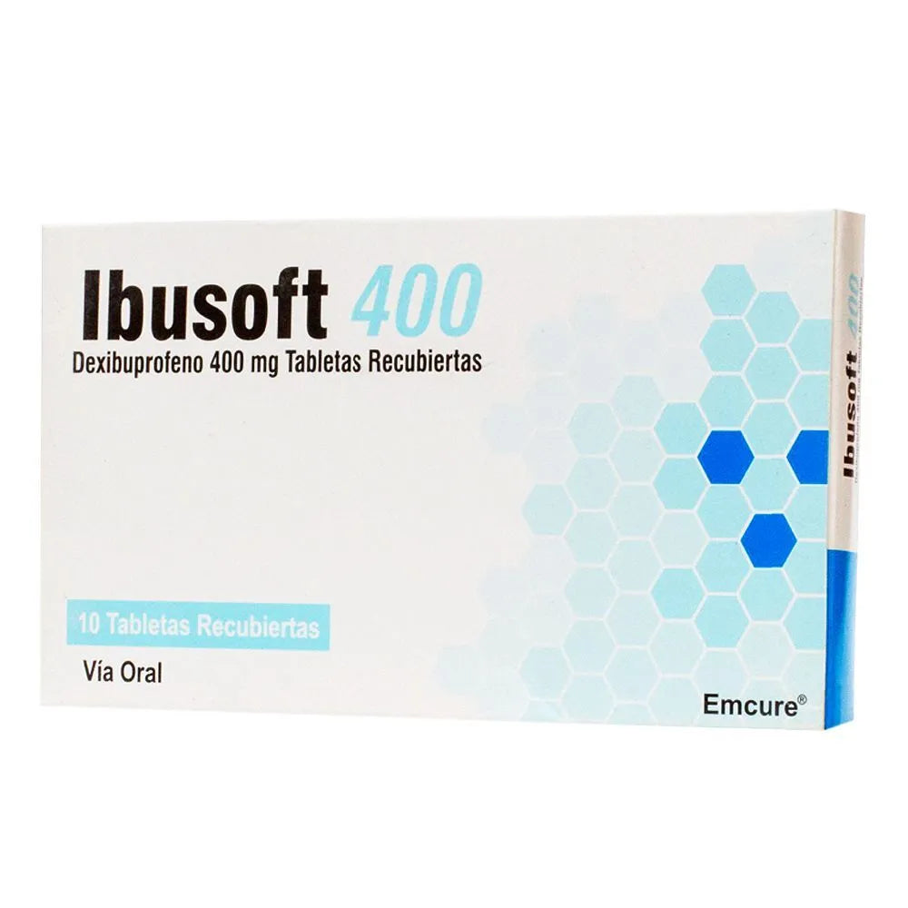 IBUSOFT 400MG X 10 TABLETAS