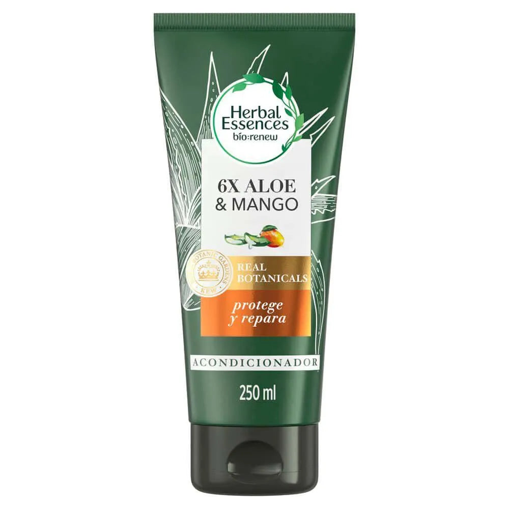 Acondicionador Herbal Essences Bio Renew 6X Aloe & Mango Tubo 250 ml