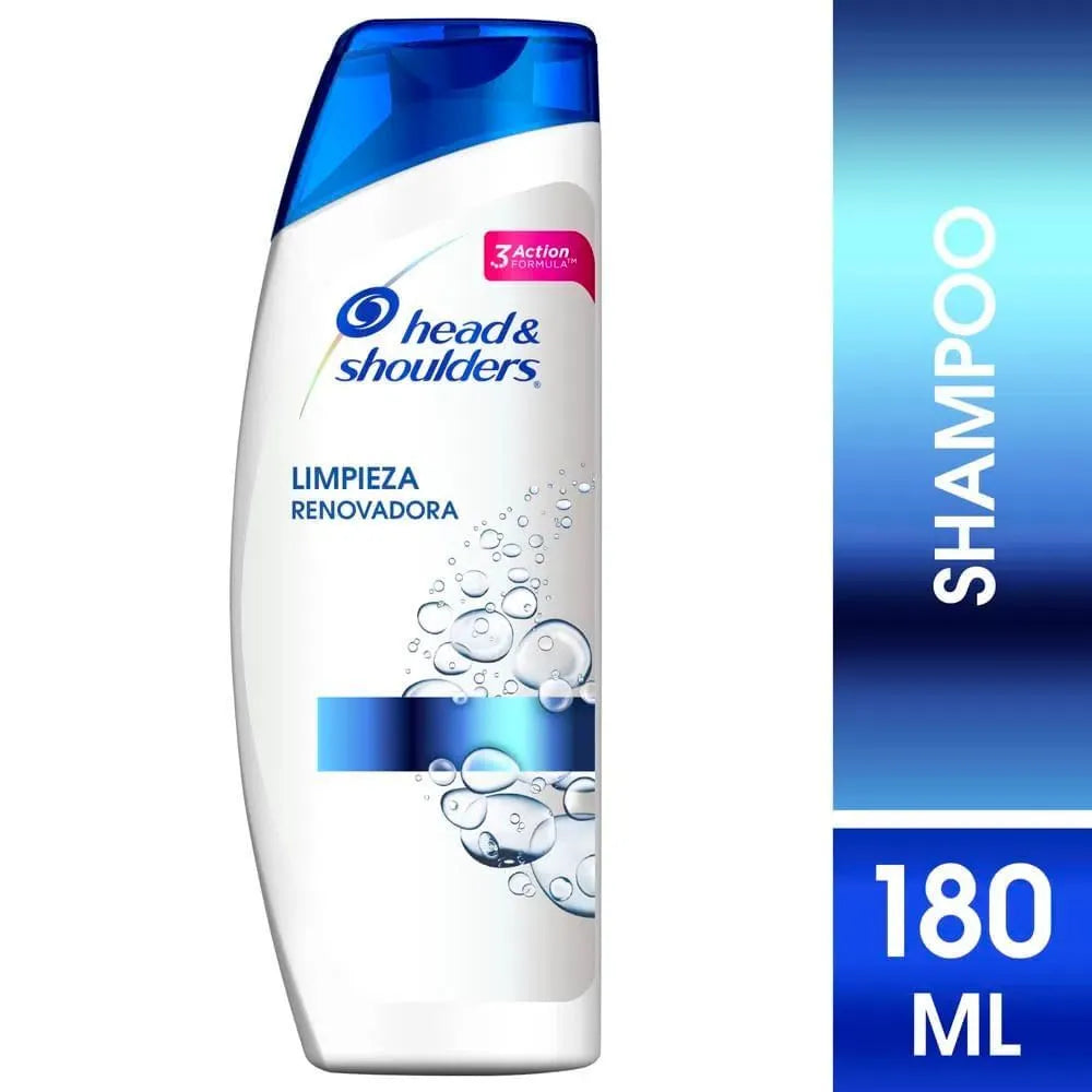 Shampoo Head & Shoulders Limpieza Renovadora -180 ML