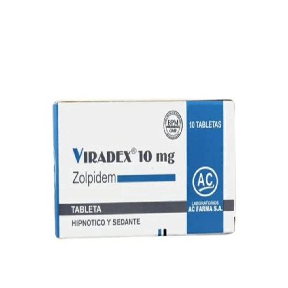 Viradex 10 mg x Caja 10 und