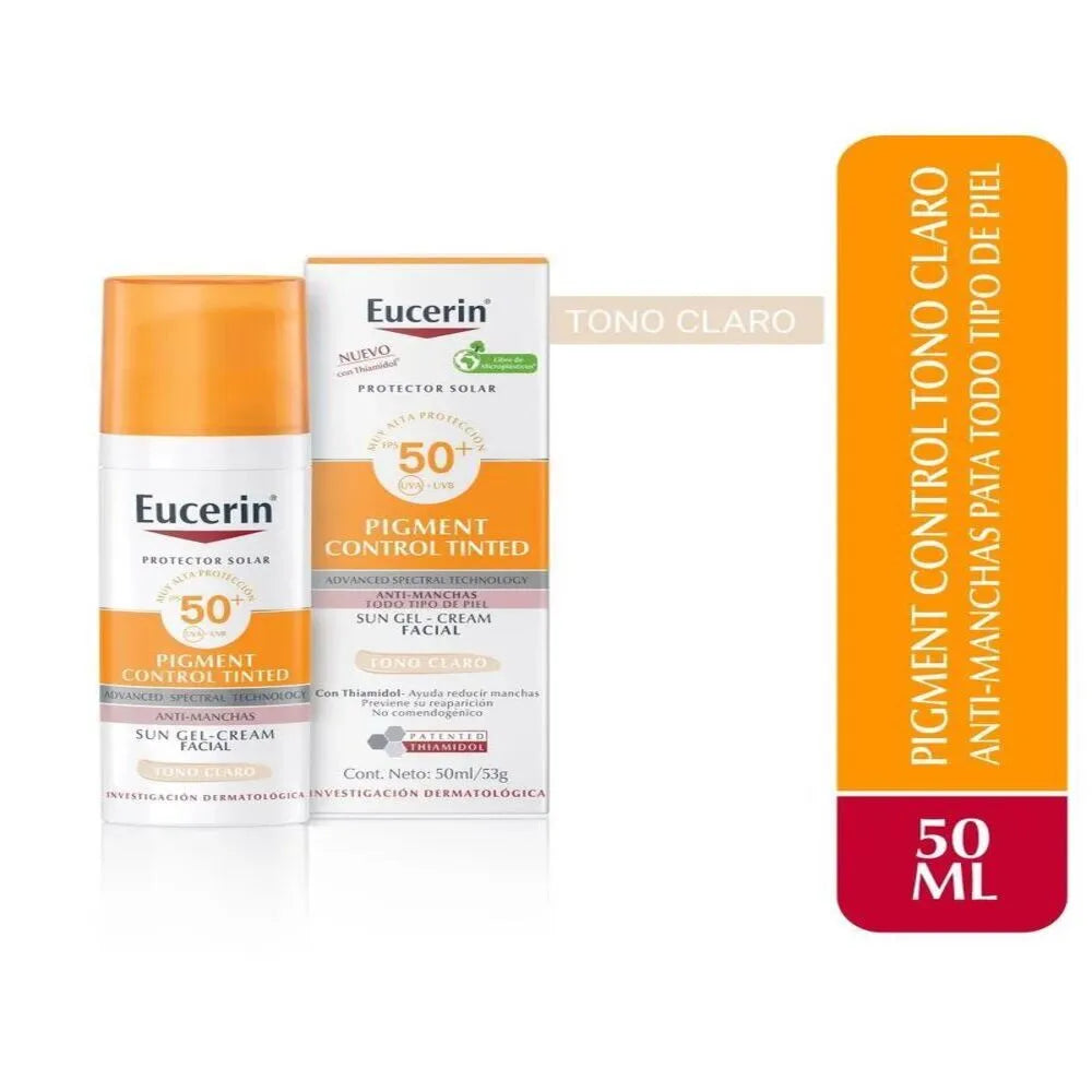 Eucerin Sun Pigment Control FPS50 Protector Solar Tono Claro