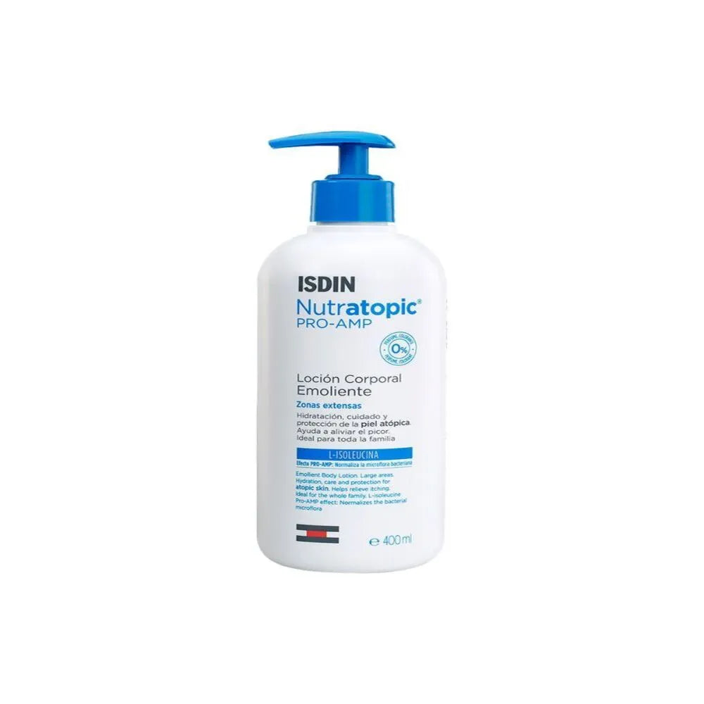 Isdin Nutratopic Pro Amp Loción Corporal Frasco 400 ML