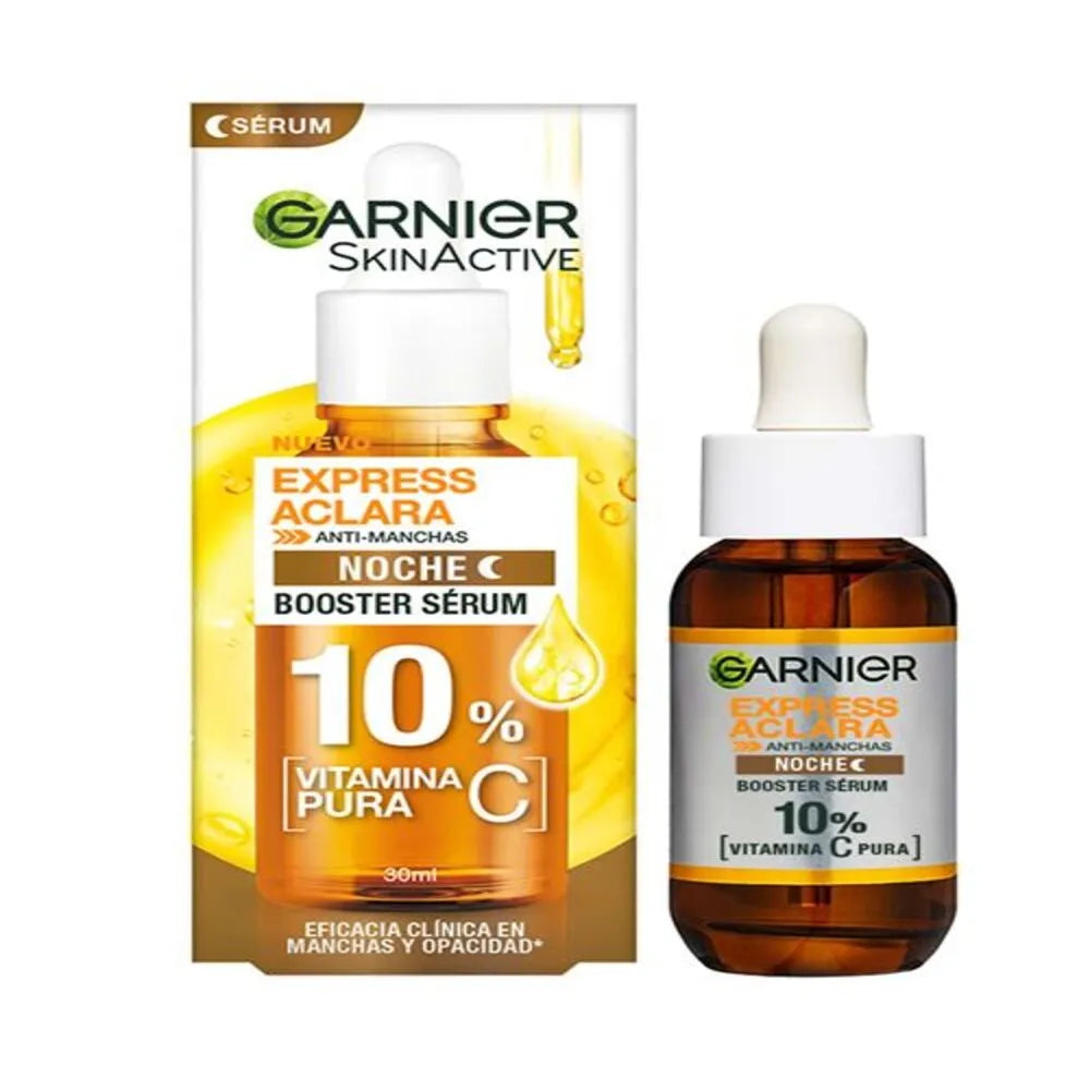 Garnier Skin Active Serum Noche Antimanchas con 10% Vitamina C Pura
