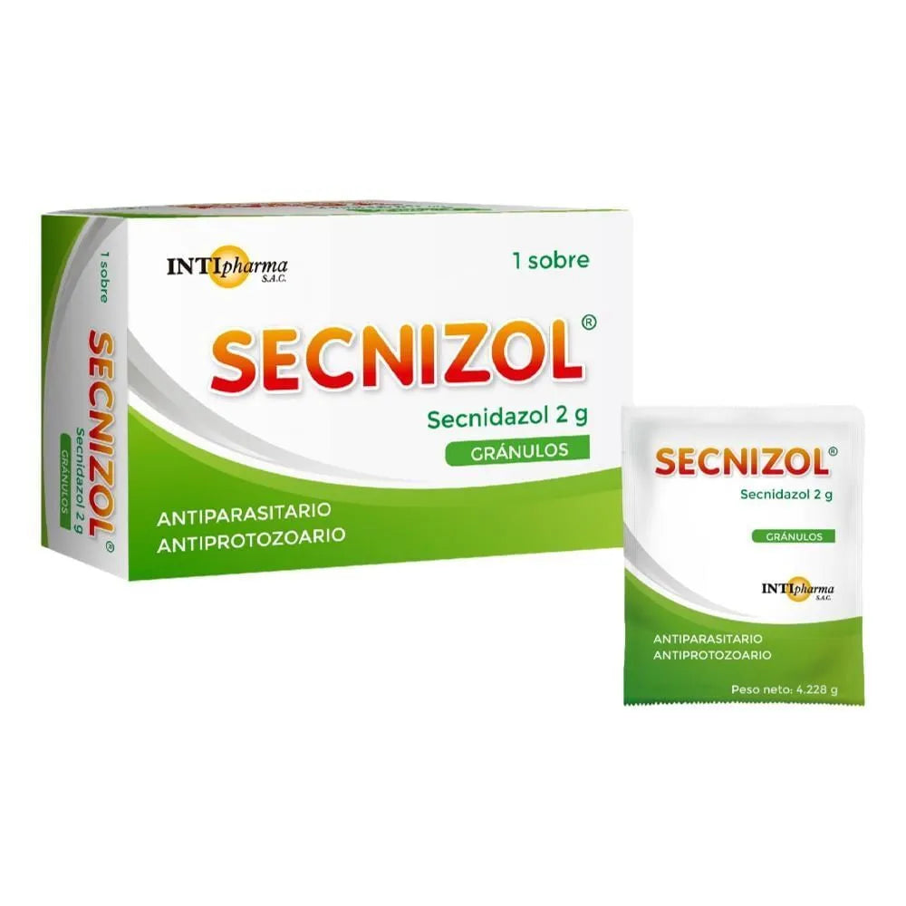 Secnizol 2 g en Gránulos Sobre
