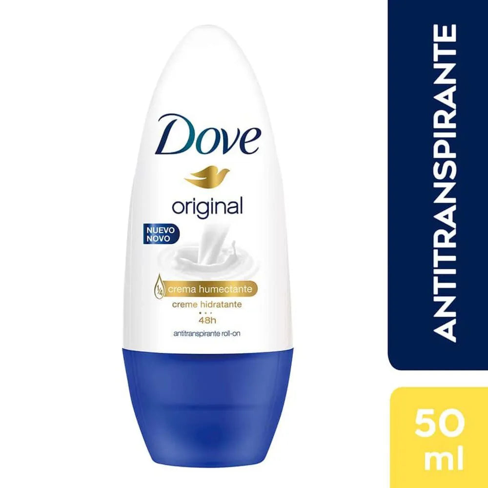 Antitranspirante Rollon Dove Original – Frasco 50 ml