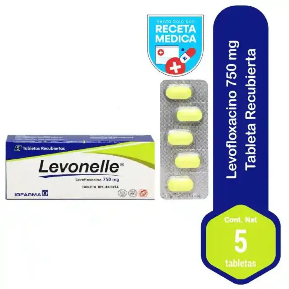 Levonelle 750mg x 5 Tabletas Recubiertas