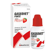Gaseovet Forte 100Mg Fresa - Frasco 15 Ml Gotas