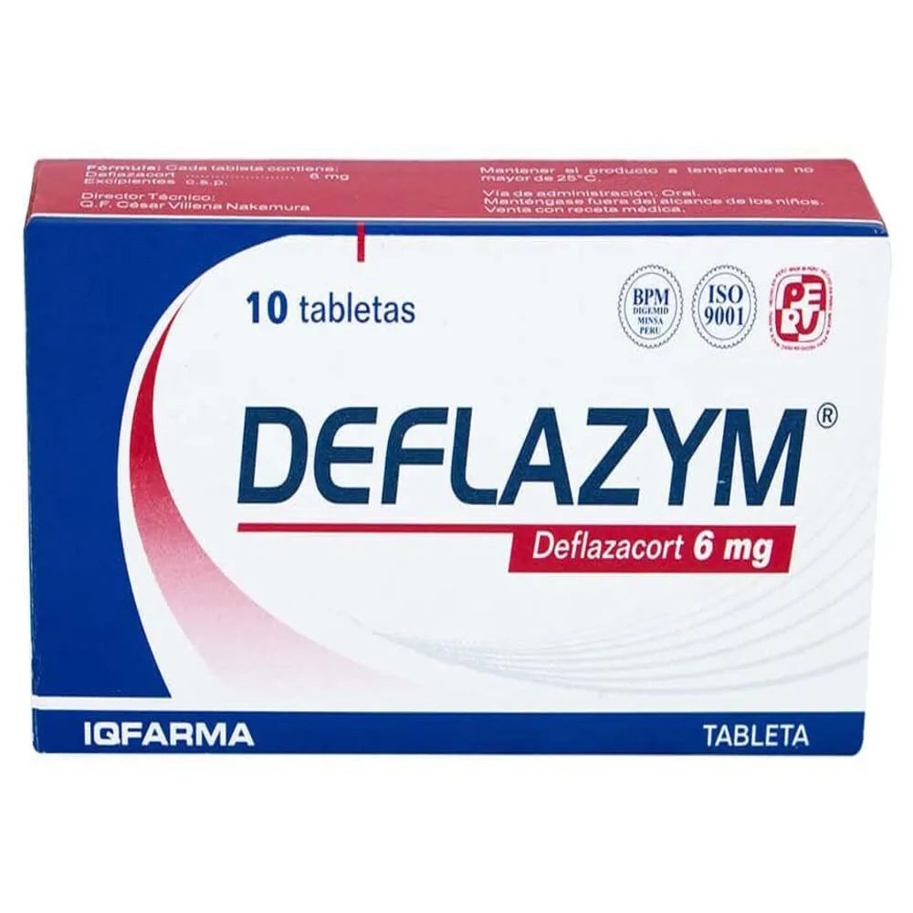 Deflazym 6mg Tableta
