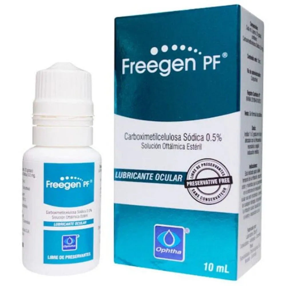 Freegen PF 0.5% Solución Oftálmica – Frasco x 10 ml