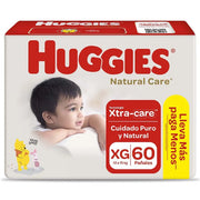 HUGGIES NATURAL CARE BIG XGX60