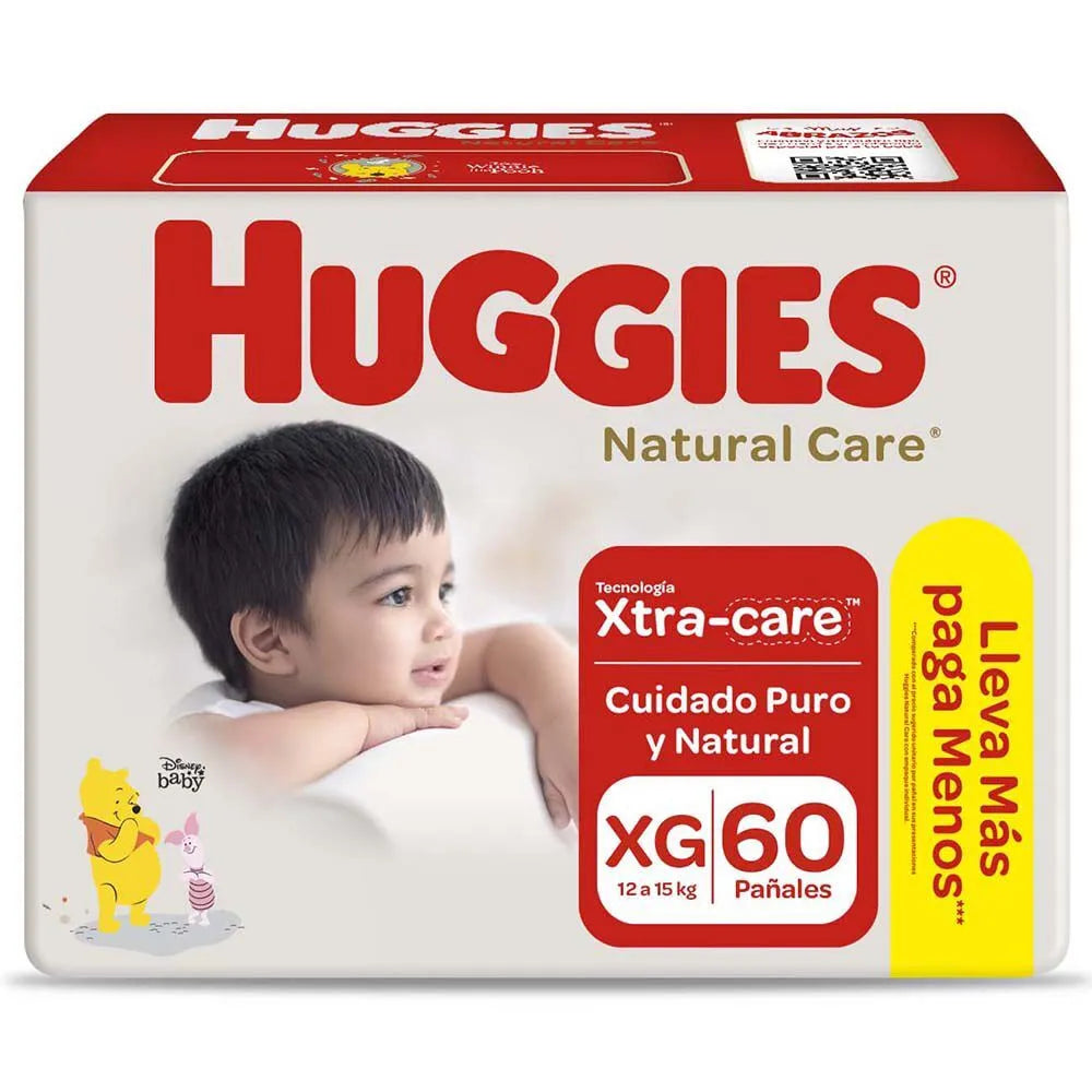 HUGGIES NATURAL CARE BIG XGX60