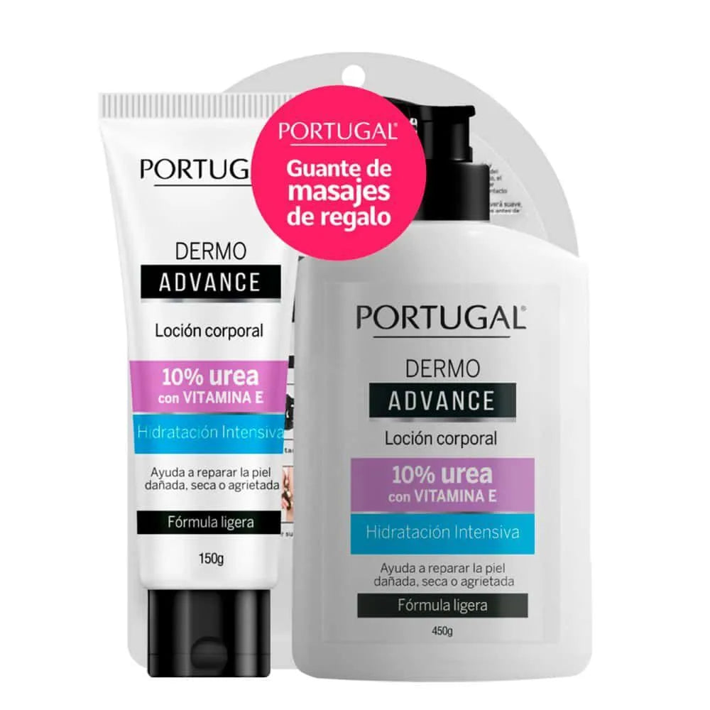 Pack Loción Corporal Portugal Dermo Advance 10% Urea