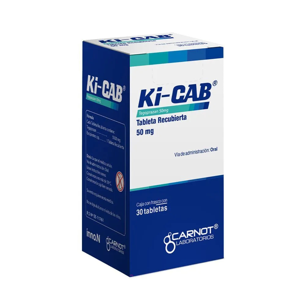 Ki Cab 50 mg Tabletas Recubiertas