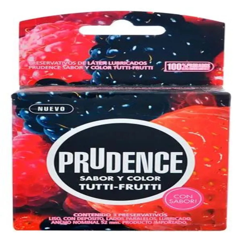 Preservativos Prudence Saborizado Tutti Frutti
