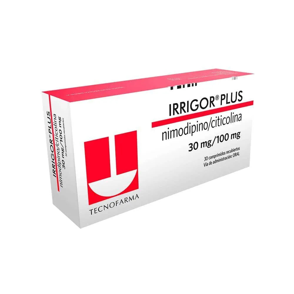Irrigor Plus 30 Mg / 100 Mg Comprimidos Recubiertos
