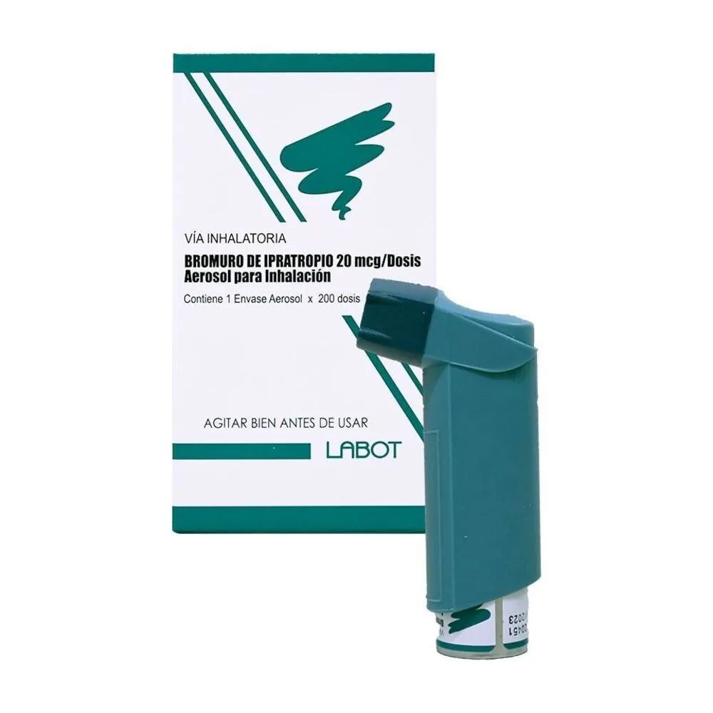 Bromuro de Ipratropio 20 mcg Aerosol para Inhalación