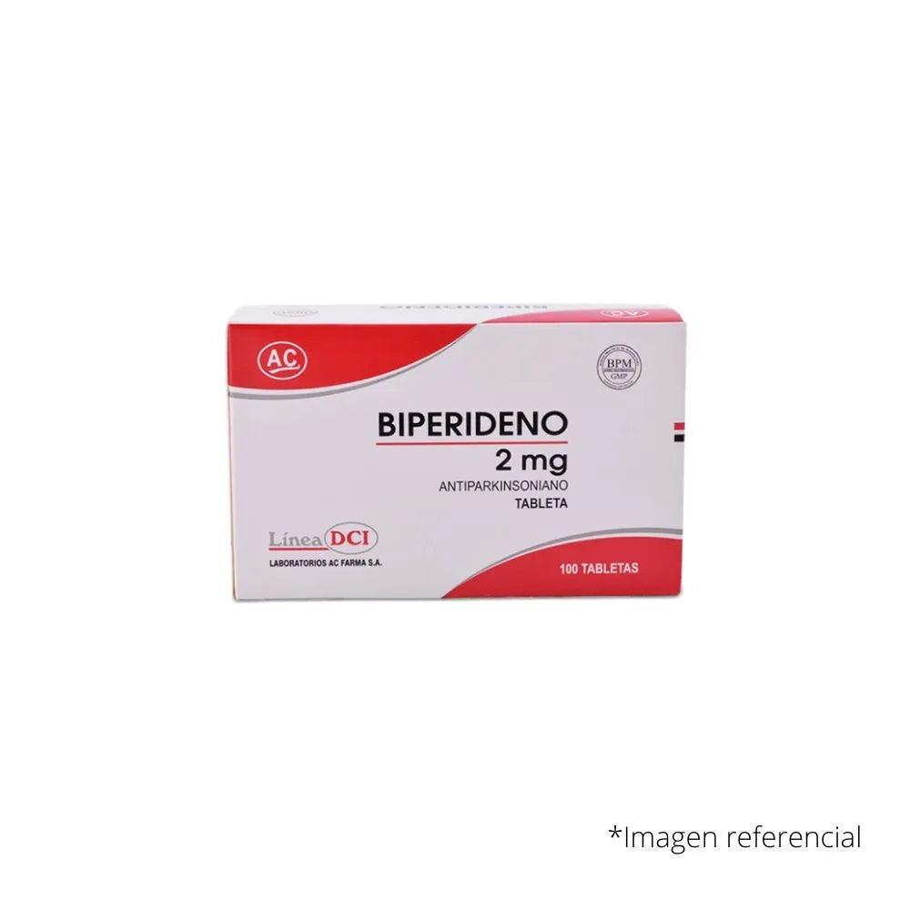 Biperideno 2 mg ACF Comprimidos