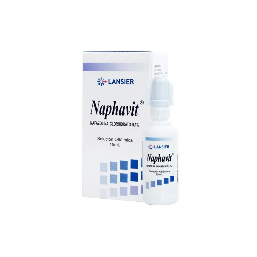 Naphavit 0.1% Solución Oftálmica - Frasco 15 ml