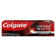 Crema Dental Colgate Luminous White Carbón Activado - Tubo 75 ML