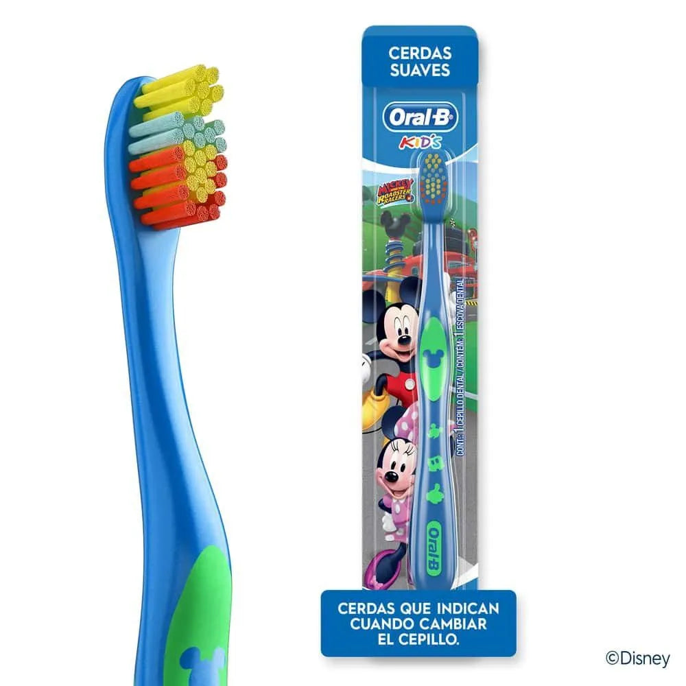 Cepillo De Dientes Oral B Kids Cerdas Suaves Mickey Mouse