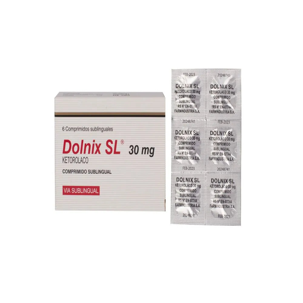 DOLNIX SL 30MG.X 6 COMPRIMID.