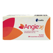 Angie 20 2 Mg-0.02 Mg Comprimido Recubierto - Caja 28 und