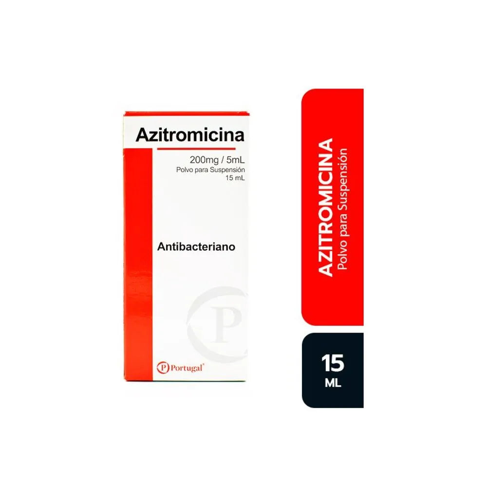 Azitromicina 200 Mg/5 Ml Polvo Para Suspensión Oral – Frasco 15 ml