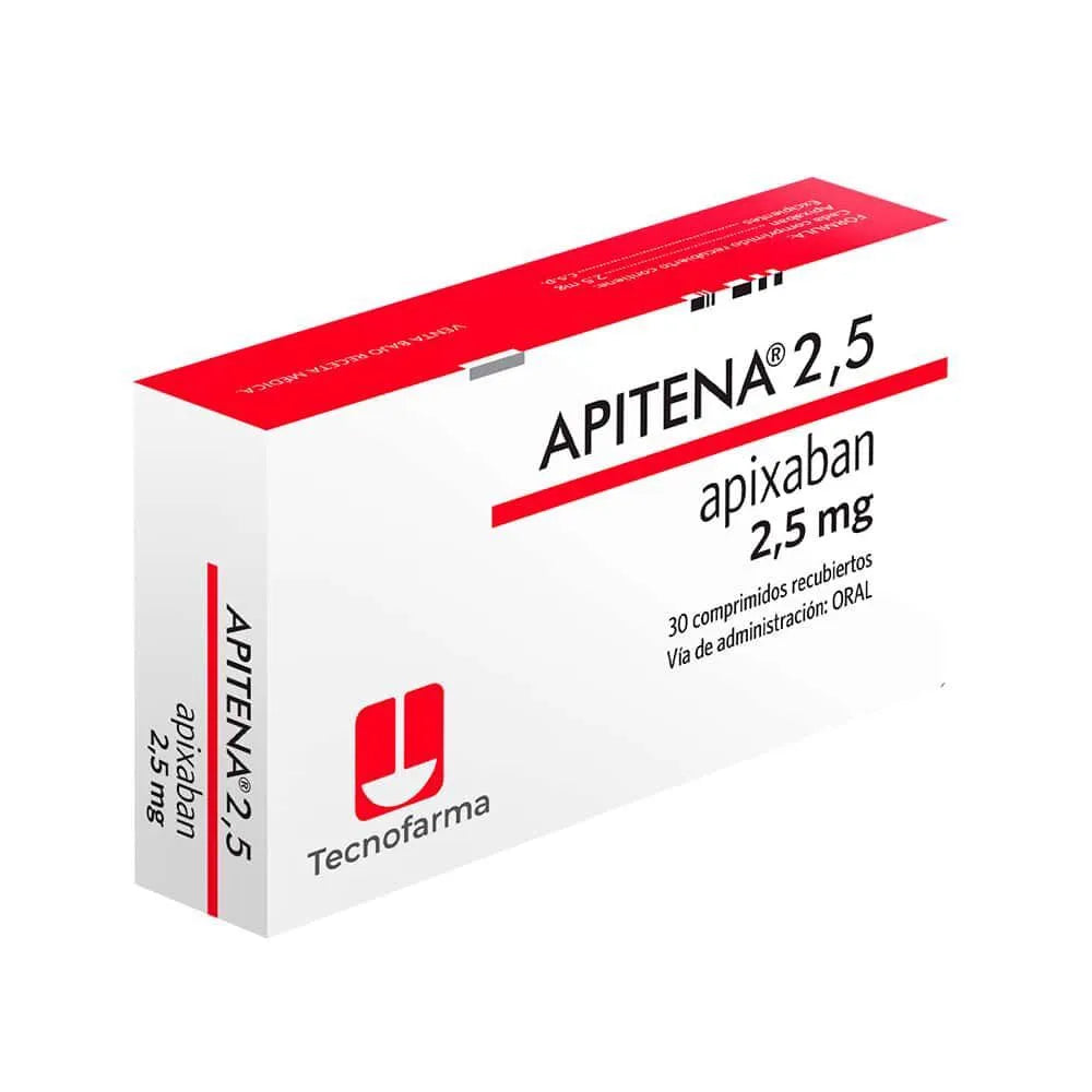 Apitena 2,5 2,5mg Comprimido recubierto
