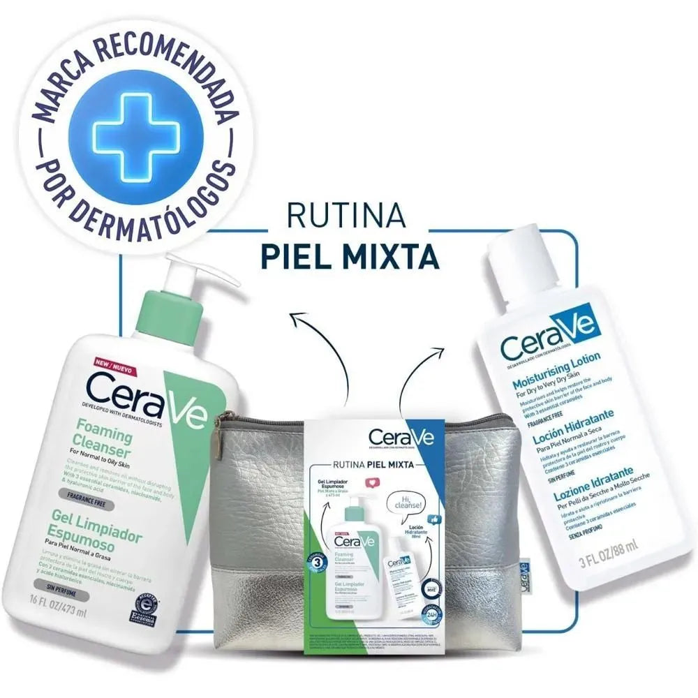 Pack Foaming Cerave Piel Mixta A Grasa
